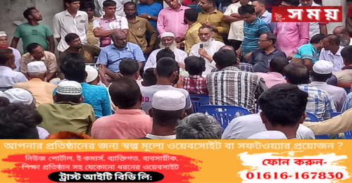 সাবেক সংসদ সদস্য ইফতিকার উদ্দিন তালুকদার পিন্টুর গণসংযোগ